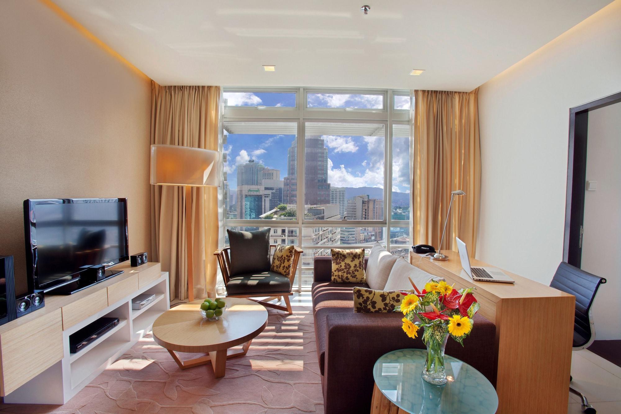 Parkroyal Serviced Suites Kuala Lumpur Exteriér fotografie Living room