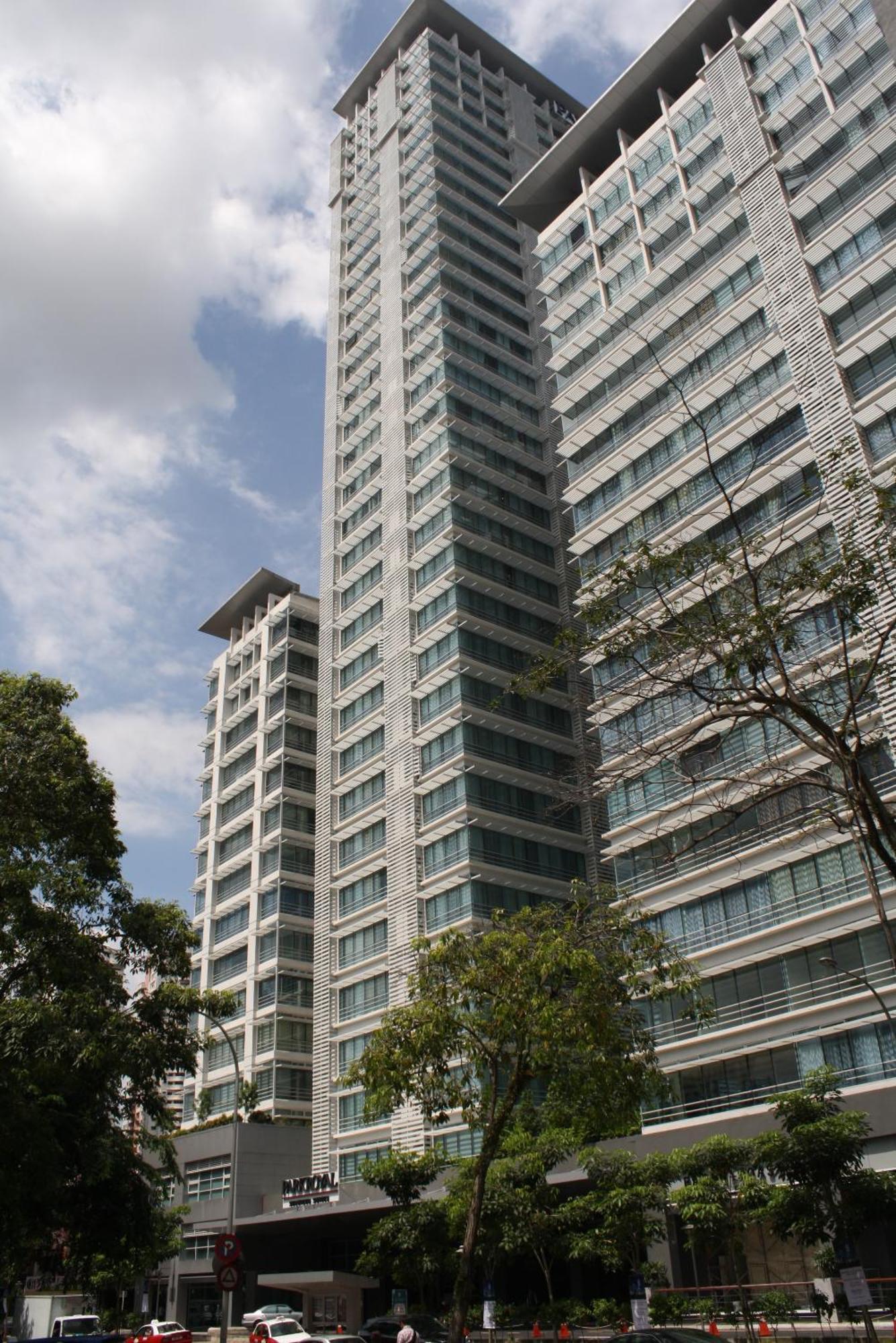 Parkroyal Serviced Suites Kuala Lumpur Exteriér fotografie The building of the National University of Singapore