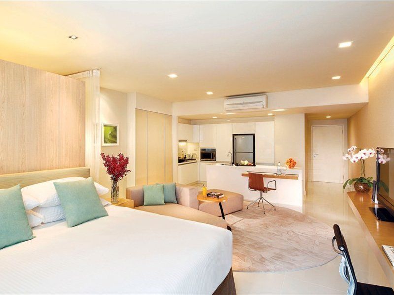 Parkroyal Serviced Suites Kuala Lumpur Pokoj fotografie A typical studio apartment