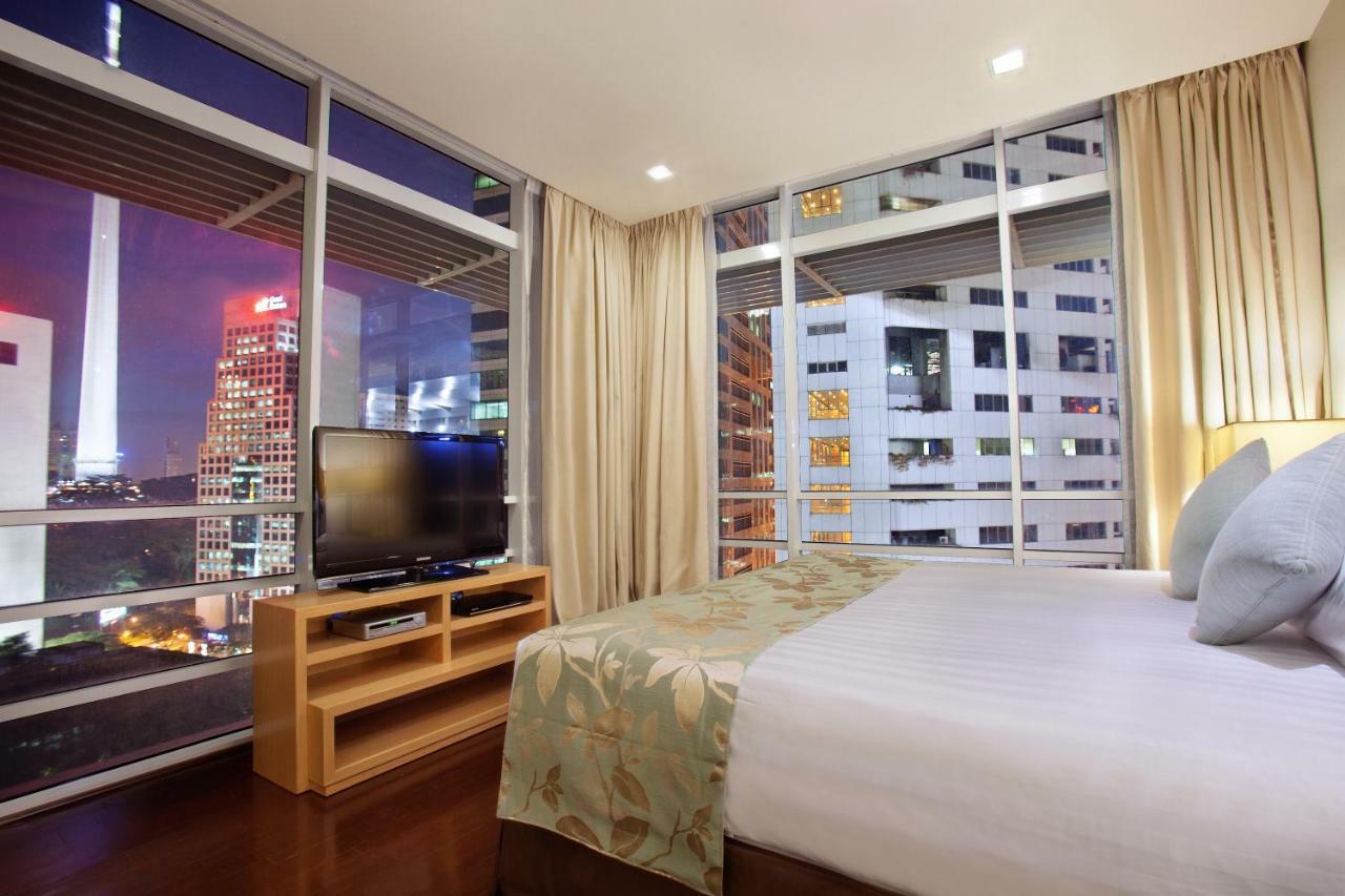 Parkroyal Serviced Suites Kuala Lumpur Exteriér fotografie A bedroom at the hotel